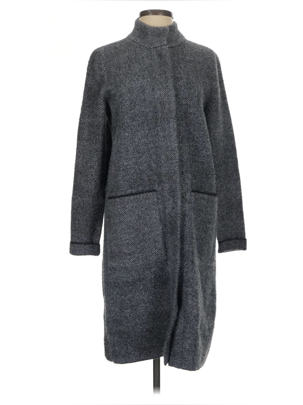 NWT J. McLaughlin Tripp sweater coat herringbone xs